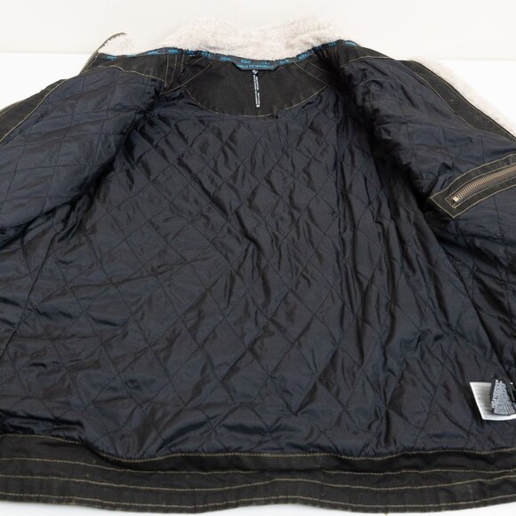 Kuhl Jacket Sherpa Lined Vintage Patina Dye Canvas Burr Brown - Picture 14 of 16